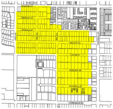Medlock Place Historic District Map. Laura B. Historic Phoenix Homes Specialist. EEOC. Member NAR, PAR, AAR